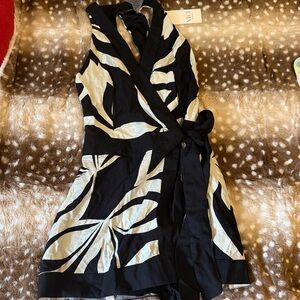 Vici Late Light Wrap Halter Romper